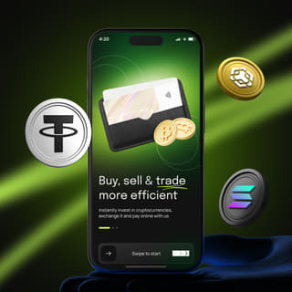 Dispositivo móvel exibindo a plataforma de trading da Zênite Caudalório